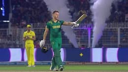 South Africa scored 212 Runs against Australia in 2nd Semi Final of Cricket World Cup match at Kolkata rsk