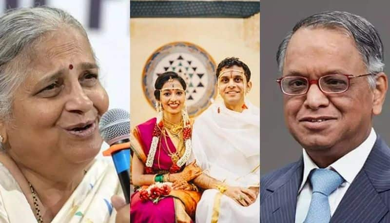 Infosys founder Narayana Murthy Sudha Murty become grandparents again Rohan Aparna welcome baby boy san