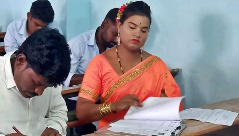 Transgender who wrote the MA Political Science exam in Kalabuargi grg 