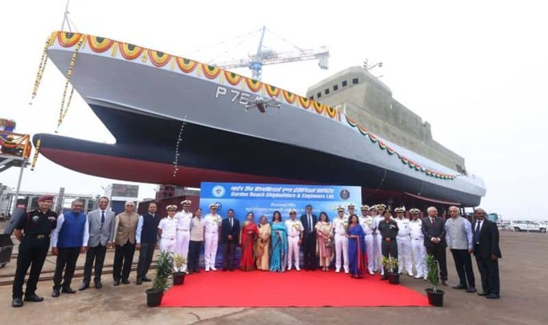 State-of-the-art anti-submarine shallow water draft Amini launched