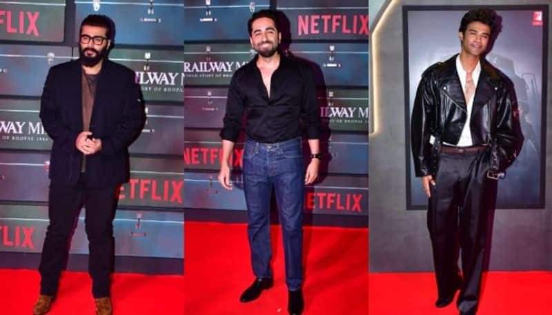 The Railway Man screening: Arjun Kapoor to Ayushmann Khurrana, celebs attend the web series' special show