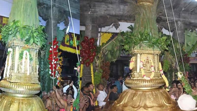 tiruvannamalai Deepam festival started with flag hoisting at annamalaiyar temple tvk