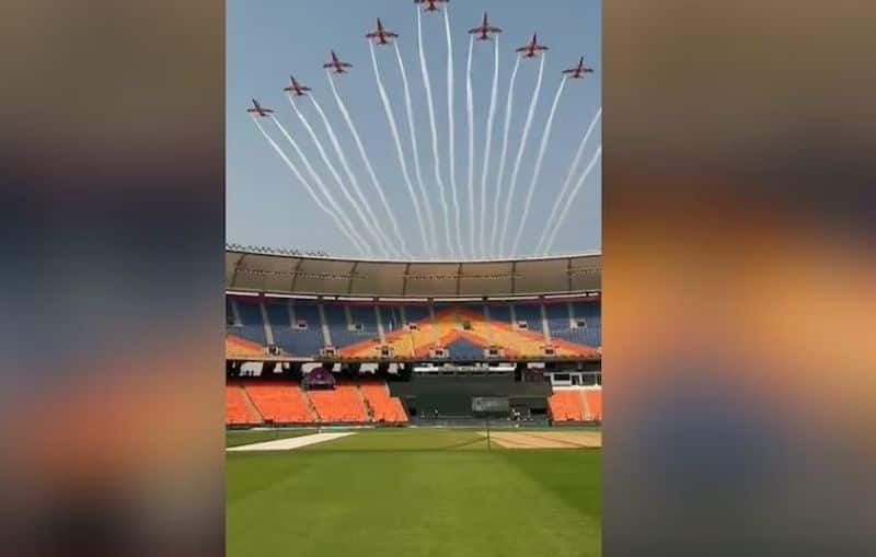 Ahmedabad IAF gives first glimpse of air show ahead of World Cup 2023 final-SAK