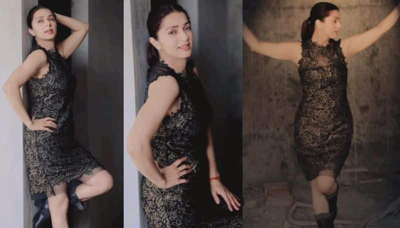 Bhumika Chawla Stunning Stills in mini dress NSK