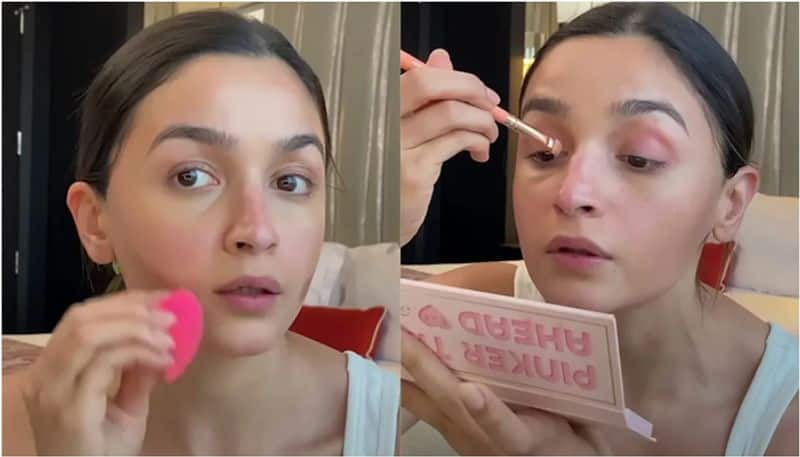 Alia Bhatt Sunburnt Glow Tutorial video viral 