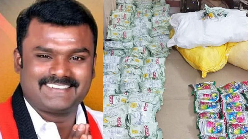 gutka pan masala hoarding.. mannargudi dmk councillor arrest  tvk