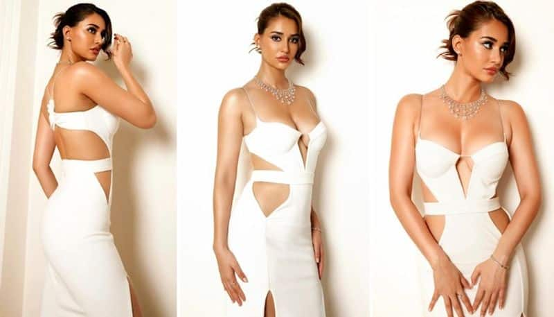 Disha Patani  raises temperature in white cut-out gown, see pictures RKK