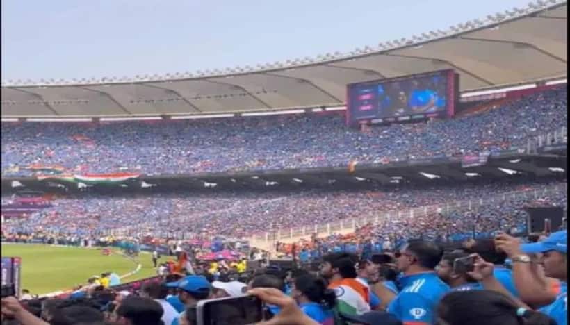 ICC World cup 2023 Final: భారత్ గెలవాలి.. స్టేడియంలోనే హనుమాన్ చాలీసా పఠనం, వీడియో వైరల్