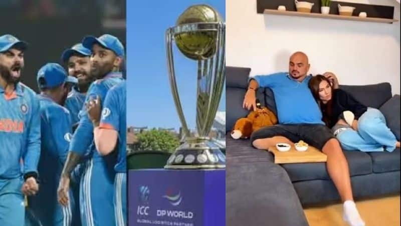 Icc World cup 2023 Final How To drink Alchohal at home while watching match without knowing to wife A couples video goes viral akb