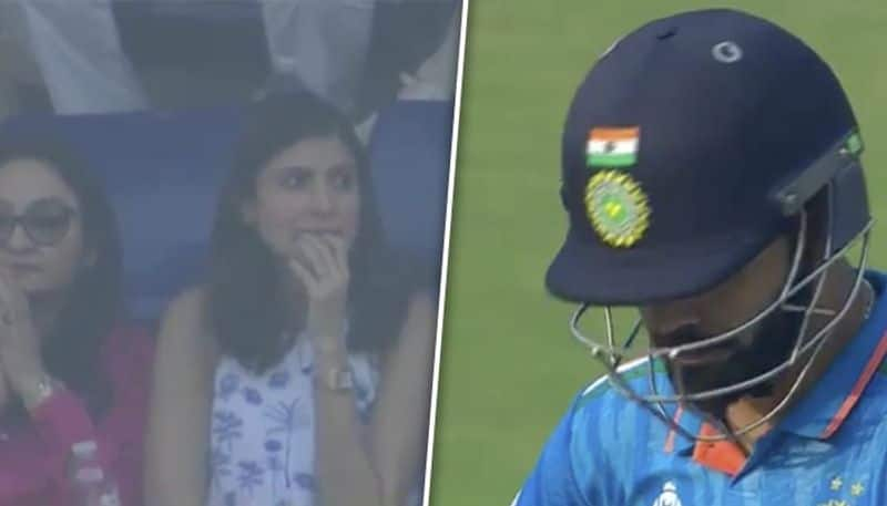 cricket IND vs AUS WC Final: Virat Kohli's dismissal leaves fans stunned; Anushka Sharma's reaction goes viral osf