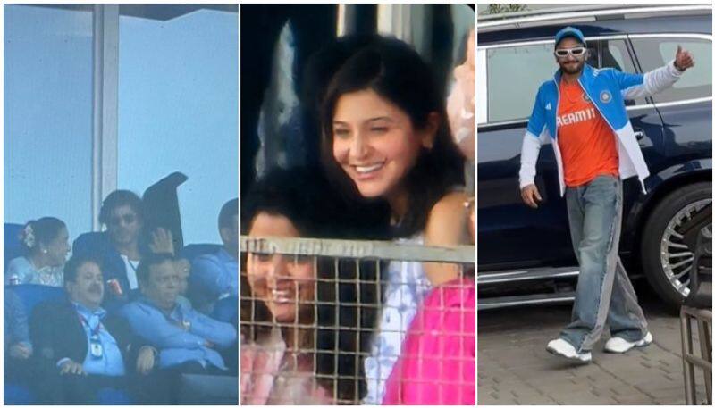 ICC Cricket World Cup 2023: Shah Rukh Khan, Anushka Sharma, Ranveer Singh and others attend IND VS AUS final SHG 