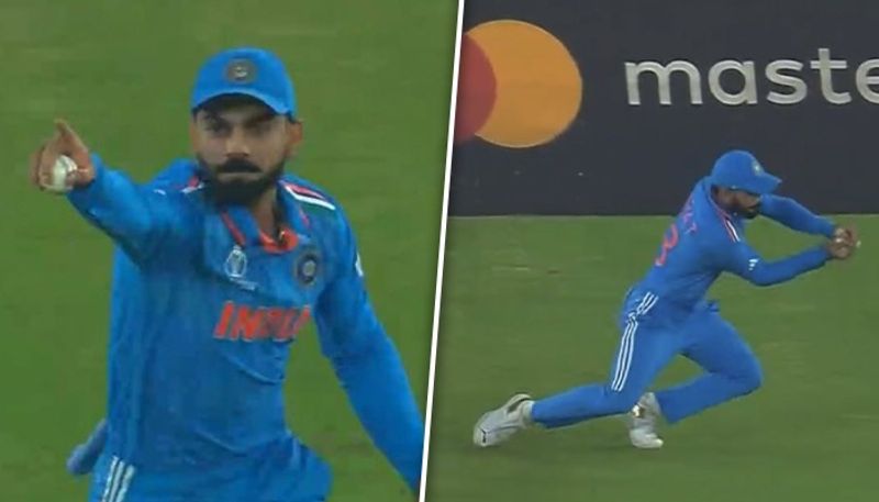 cricket Virat Kohli's spectacular catch goes viral in World Cup 2023 final against Australia osf