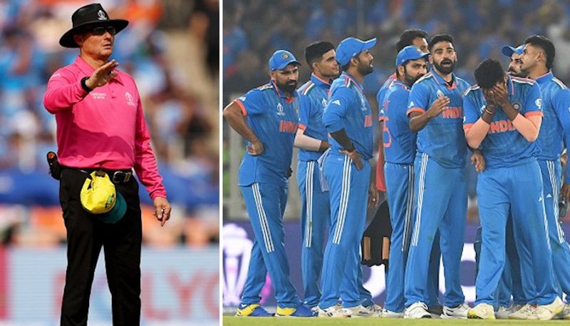 IND vs AUS World Cup India Kettleborough curse drags on: Men in Blue's miseries continue in ICC events; fans blame umpire jinx snt