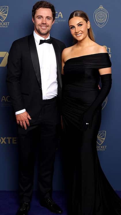 Travis Head's wife Jessica Davies in spotlight