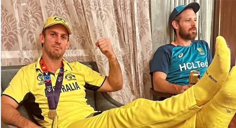 CWC 2023 final : వరల్డ్ కప్ అంటే కాస్తైనా గౌరవం ఉండాలి.. మిచెల్ మార్ష్‌ పై నెటిజన్ల ఫైర్.. ఎందుకంటే... 