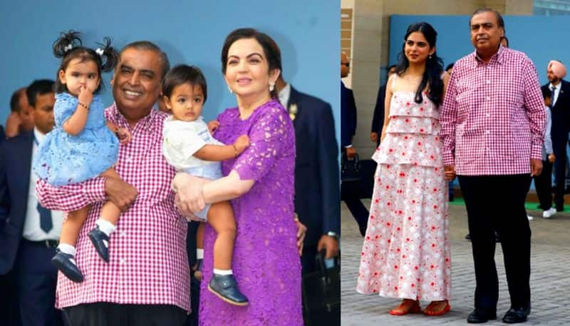 Isha Ambani's outfit at her twin's birthday bash 