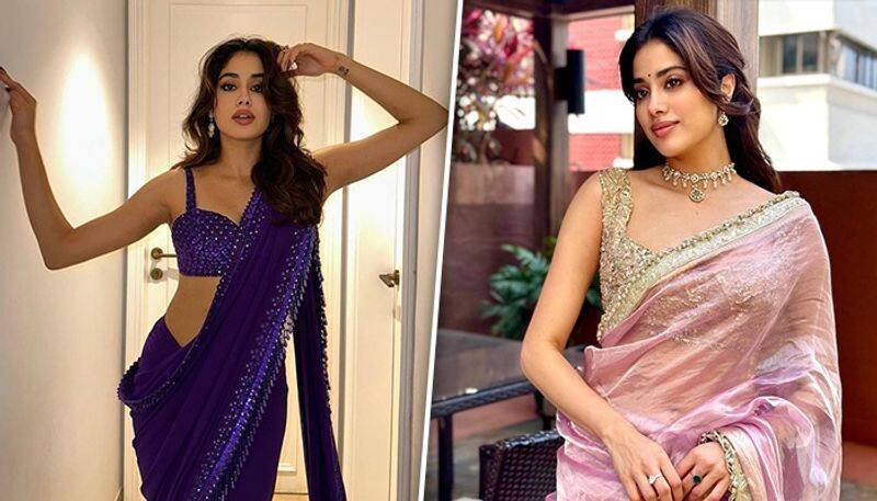 6 sarees to steal from Janhvi Kapoor's closet RKK