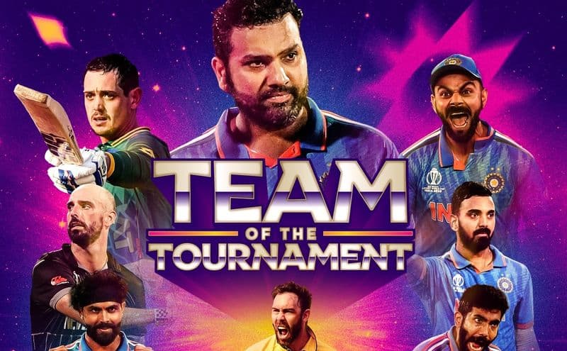 ICC Announces World Cup Team of Tournament Rohit sharma named as Captain ckm