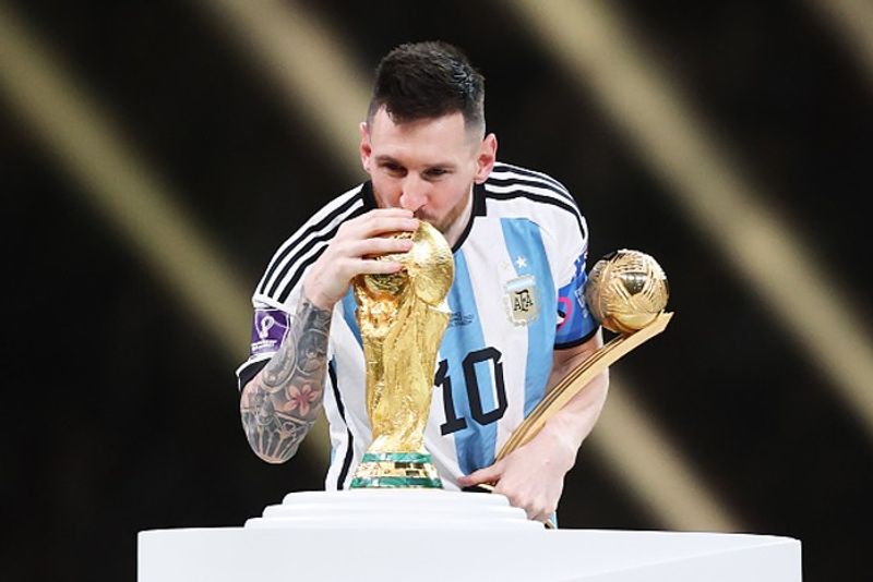 Football Lionel Messi's World Cup jerseys fetch $7.8 million at Sotheby's auction osf