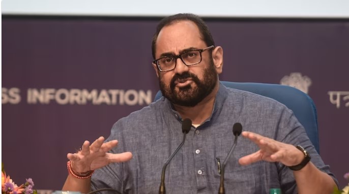 Union minister rajeev chandrasekhar criticized congress over their donate for desh Digital Payments smp