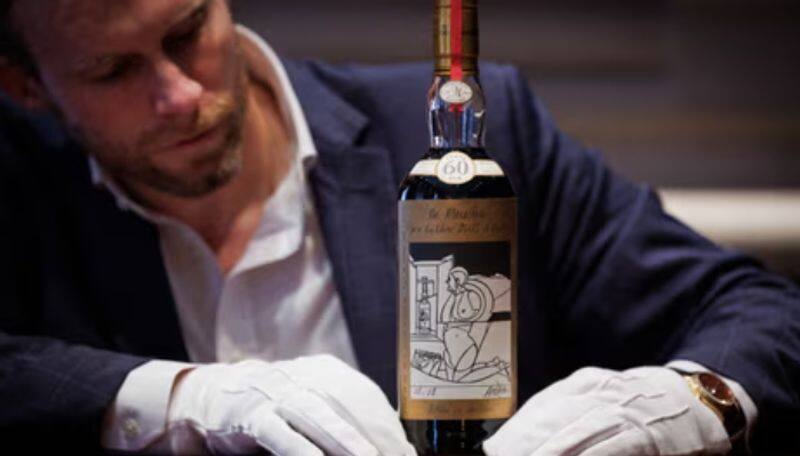 Sixty Years old Worlds Costliest Whisky sold in London Auction for 22 crores ans