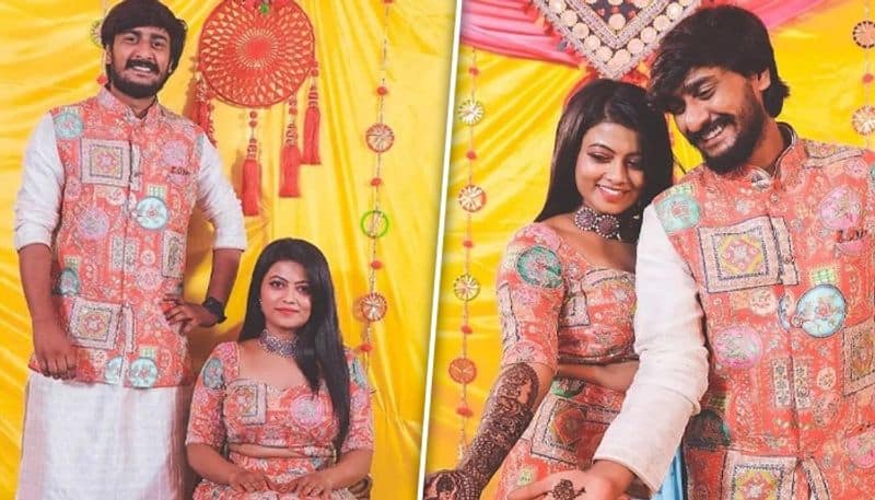 Kannada TV artists Sushmita and Jagappa share pictures from their mehandi ceremony RKK