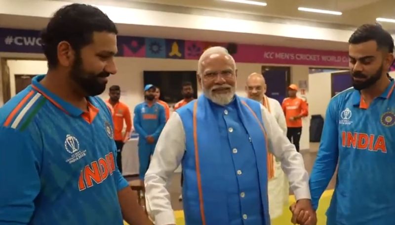 Even Prime Minister cannot console Captain Rohit Sharma and Virat Kohli