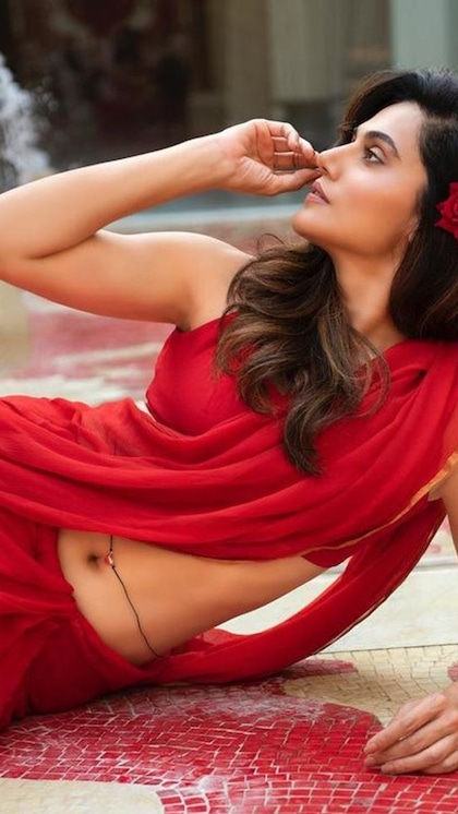 200 की साड़ी लगेगी दो हजारी, चुराएं Taapsee Pannu के Hot लुक