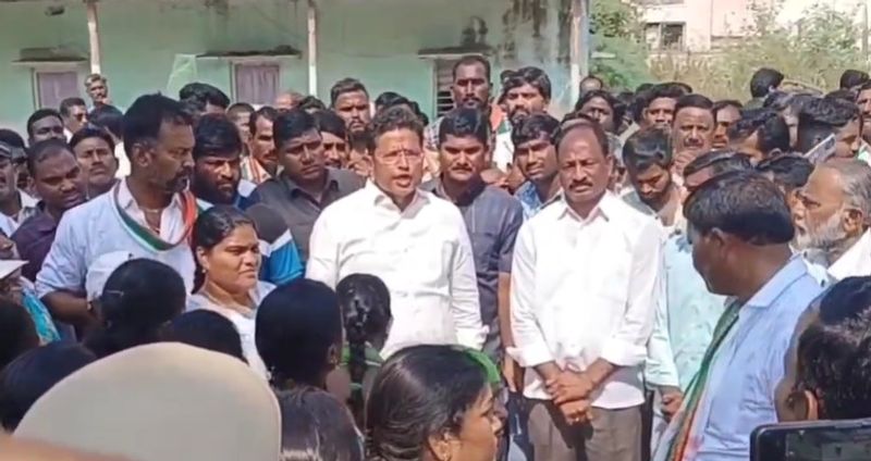 CM KCR has encouraged culture of hooliganism in Manthani - Sridhar Babu..ISR