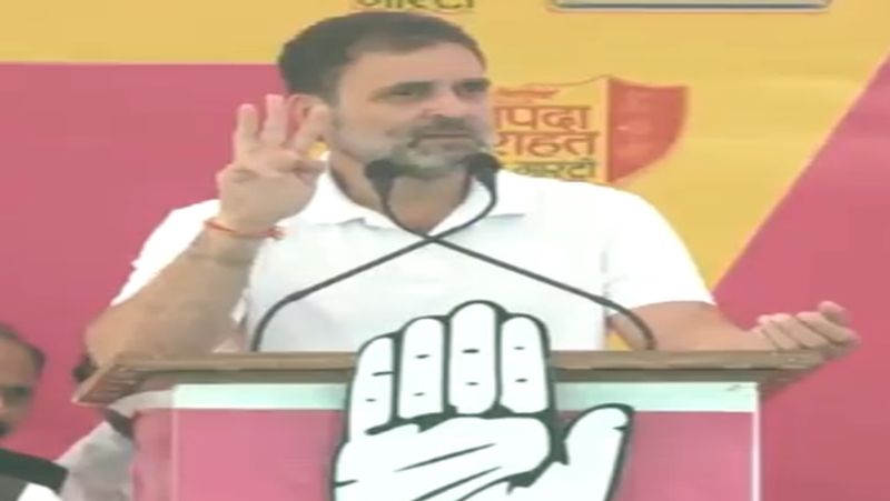 Rahul Gandhi Compares PM Modi Adani With Pickpockets in Rajasthan smp