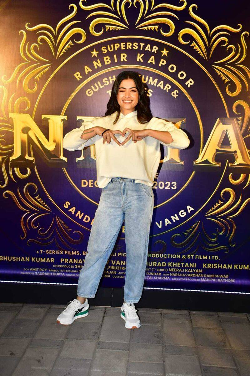 Rashmika Mandanna ragged look photos mma