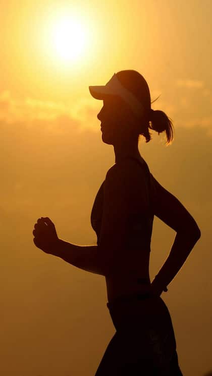 Running or jogging