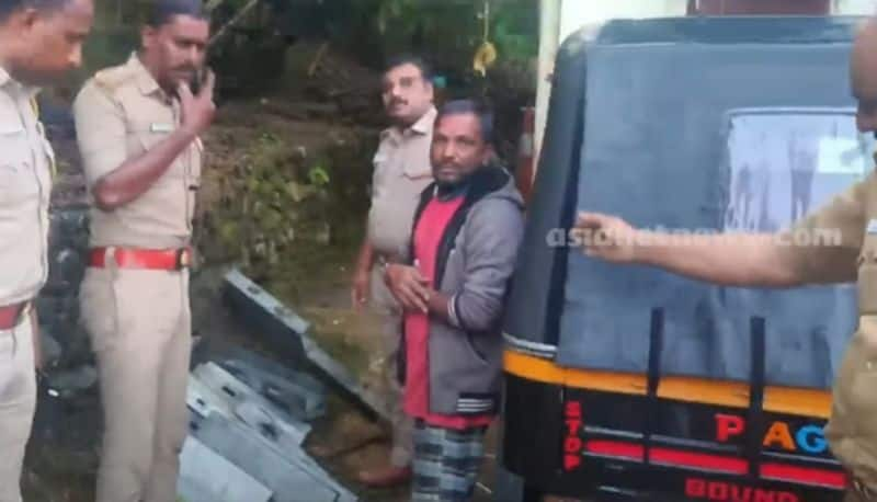 idukki man arrested for stealing crash barrier pillars joy