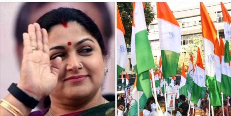 tamil nadu congress committee announce protest against kushboo vel