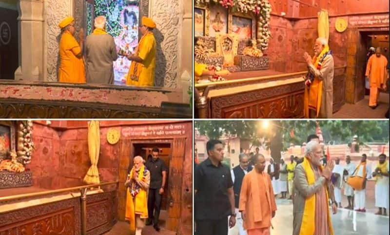 PM Modi visits Krishna Janmabhoomi Mathura who was the First Prime Minister of the country to have darshan of Krishna akb