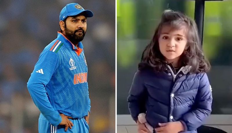 Team India Captain Rohit Sharma daughter Samaira old adorable video now goes viral kvn