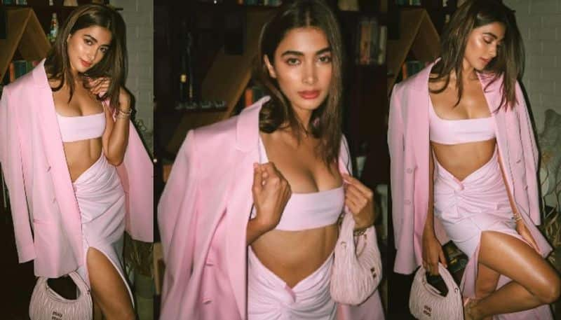 Tollywood Actress Pooja Hegde Stunning look in trendy outfit NSK