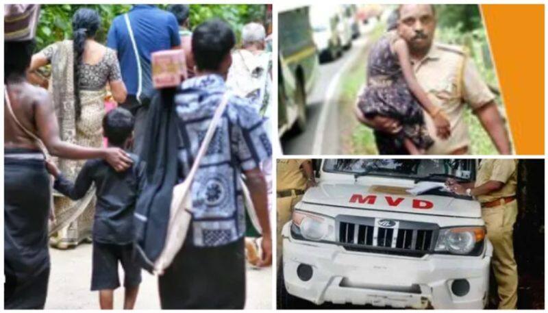 Kerala MVD rescued loss pilgrim child at Sabarimala 