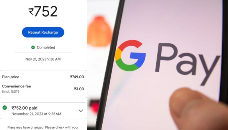 google pay start charging convenience fee for mobile recharges joy