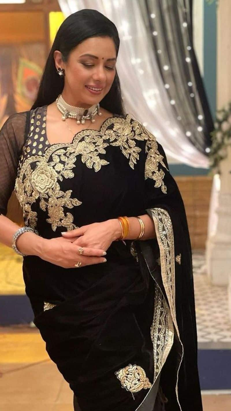 Anupamaa fame rupali ganguly saree collection kxa 