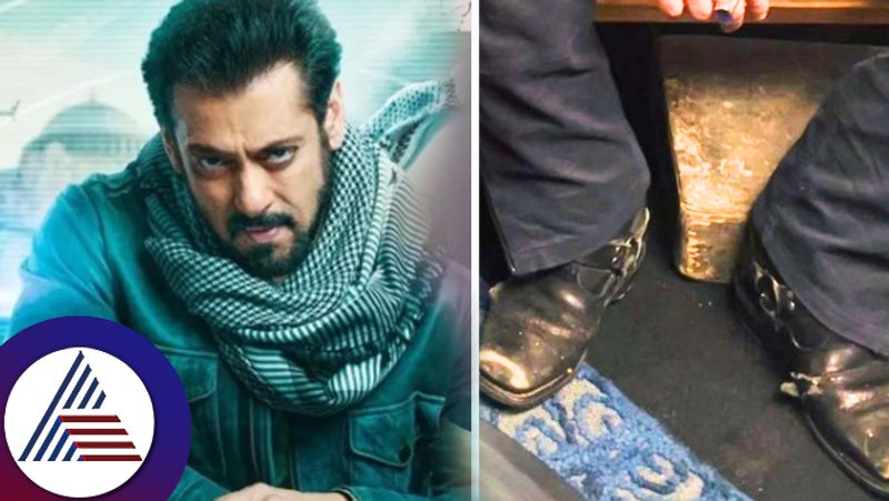 Salman Khan wears torn and faded shoes at Tiger 3 promotional event suc