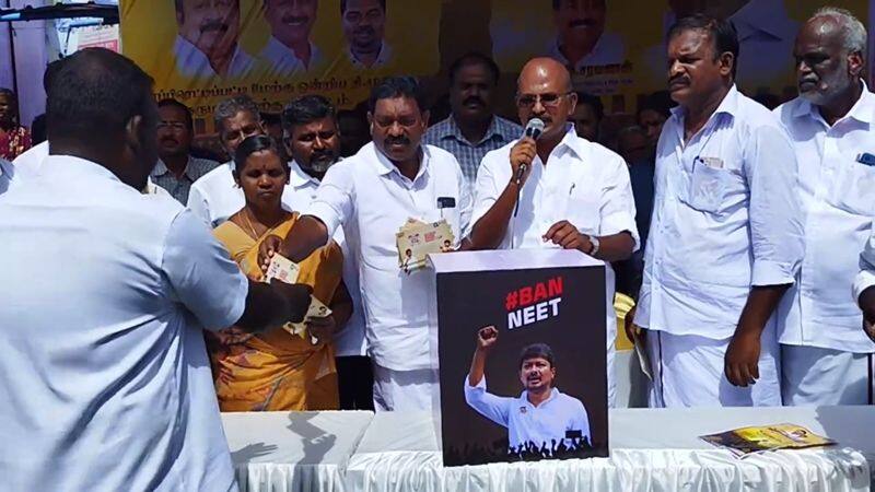 more than 500 caders participated bike rally for awareness about dmk youth wing meeting in dharmapuri vel