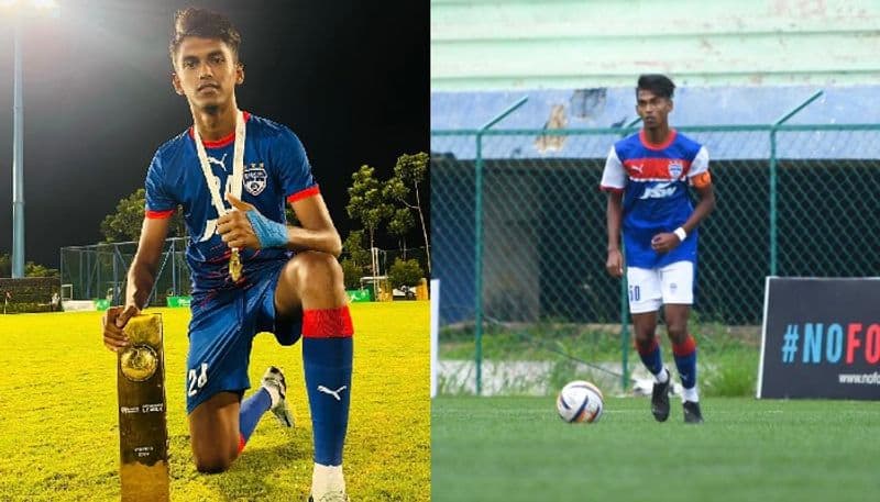 New Football Star emerge in Karnataka Vineeth Venkatesh waiting for opportunity in State  team kvn