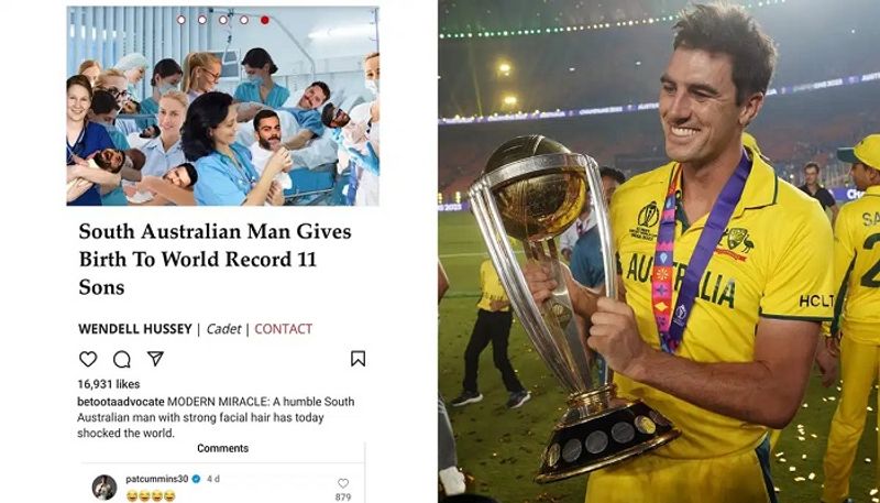 Pat Cummins and Glenn Maxwell Like derogatory Instagram post associated to Team India san