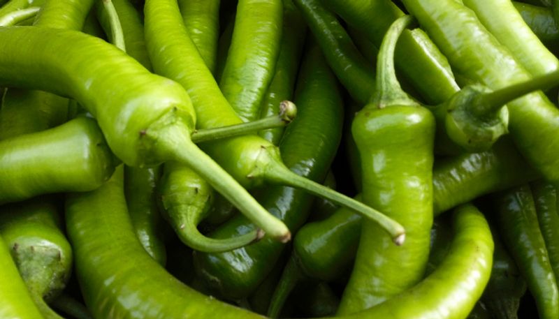 health benefits of green chilli