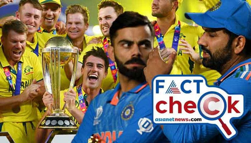 Satire video claiming India vs Australia ODI World Cup 2023 final to be held again Here is the Fact Check jje