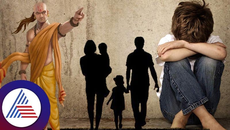 Which parents will be enemies of their children according to Chanakya pav