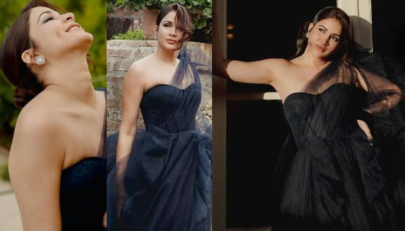 Lavanya Tripathi Stunning Stills in Black outfit NSK