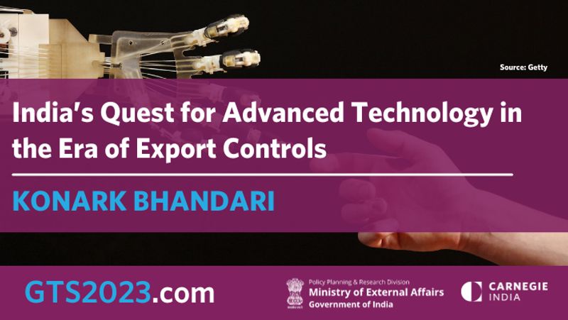 Indias Quest for Advanced Technology in the Era of Export Controls