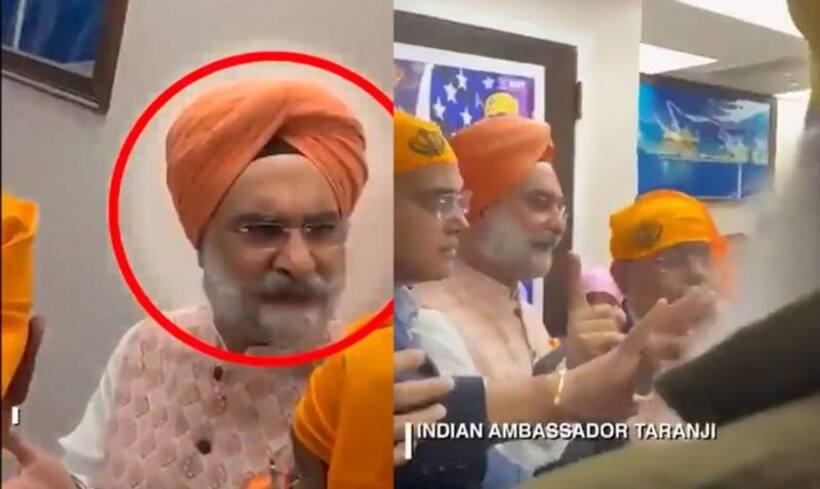 Khalistanis heckle Indian envoy Taranjit Singh Sandhu during Gurpurab celebrations in US (WATCH)